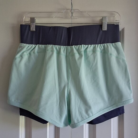 Fabletics Gray & Mint Green Women's Workout Set Size M - Picture 4 of 13